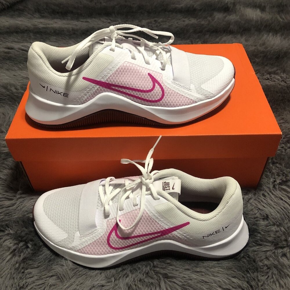 Nike MC Trainer 2 White Pink Foam Women’s Shoes, Size10, (DM0824 105) - Picture 1 of 6